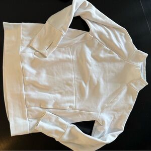 Fabeletics athletic top in ivory sz xs